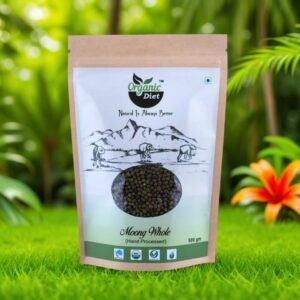 Organic Diet Organic Moong Whole(Moong Sabut), 500 Gram