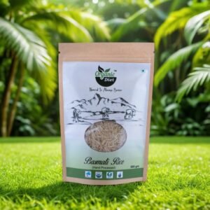 Organic Diet Organic Basmati Rice, 500 Gram