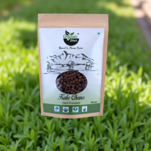 Organic Diet Organic Kala Chana(Black Chickpeas), 500 Gram