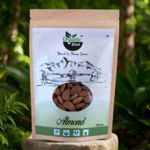Organic Almond, 250 Gram